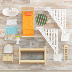 KidKraft So Stylish Mansion Wooden Dollhouse with 42 Accessories