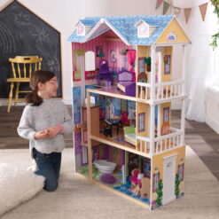 KidKraft My Dreamy Wooden Dollhouse with 14 Accessories