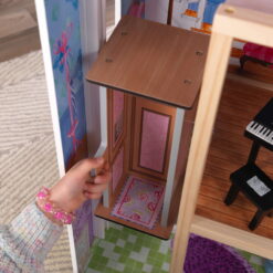 KidKraft My Dreamy Wooden Dollhouse with 14 Accessories