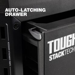TOUGHBUILT STACKTECH 21-in W x 8.8-in H x 16-in D Plastic/Metal Tool Box