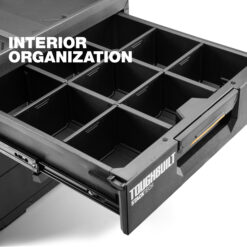 TOUGHBUILT StackTech 3 PC Tradesman Set 22.3-in W x 32.75-in H x 19.7-in D 3 -Drawer Black Plastic/Metal Rolling Tool Box