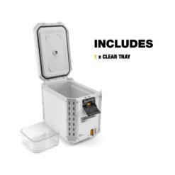 TOUGHBUILT STACKTECH Compact White 16 Quart(s) Hard Insulated Chest cooler