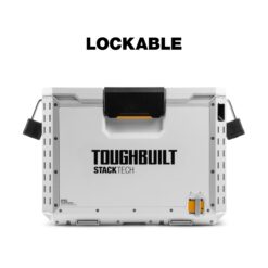 TOUGHBUILT STACKTECH XL White 38 Quart(s) Hard Insulated Chest cooler