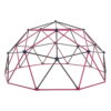 Lifetime Kid's Outdoor 5.5 ft. H x 11 ft. W Dome Climber, Berry and Brown (91088)