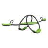 Lifetime Kid's Oval Metal Teeter Totter Seesaw, Lime Green (90993)