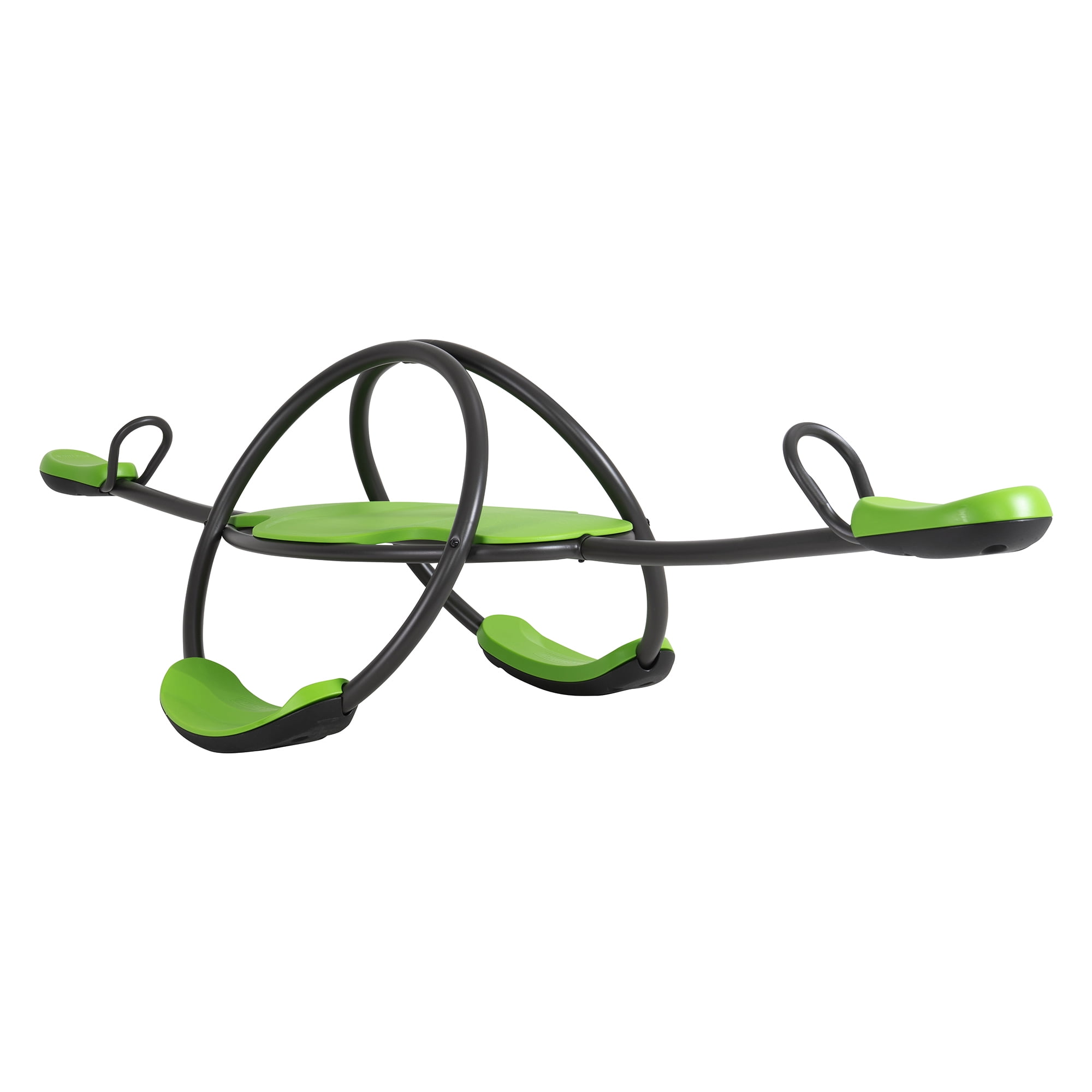 Lifetime Kid's Oval Metal Teeter Totter Seesaw, Lime Green (90993)