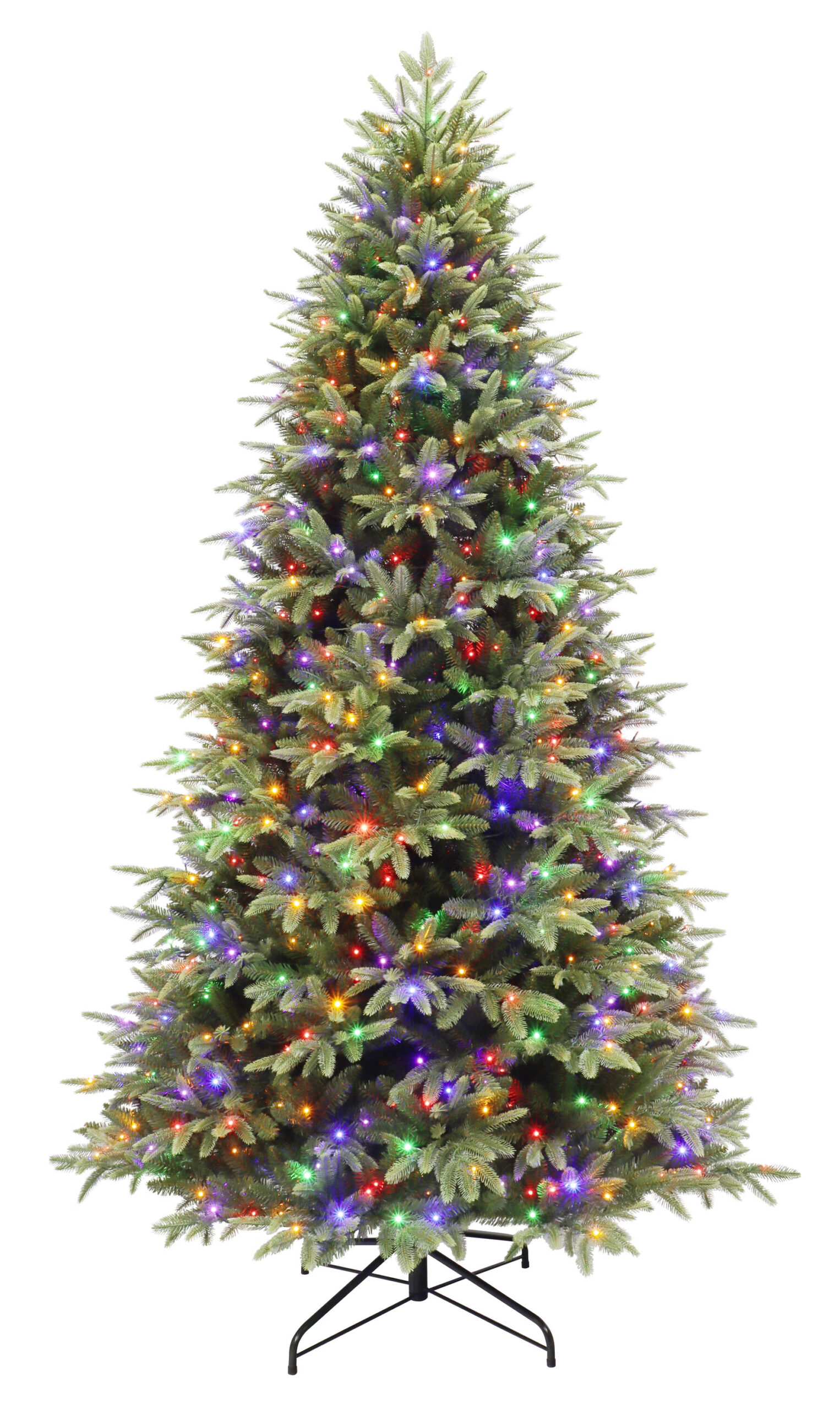 Holiday Living 9-ft Parque Pre-lit Artificial Christmas Tree with Color Changing LED Lights