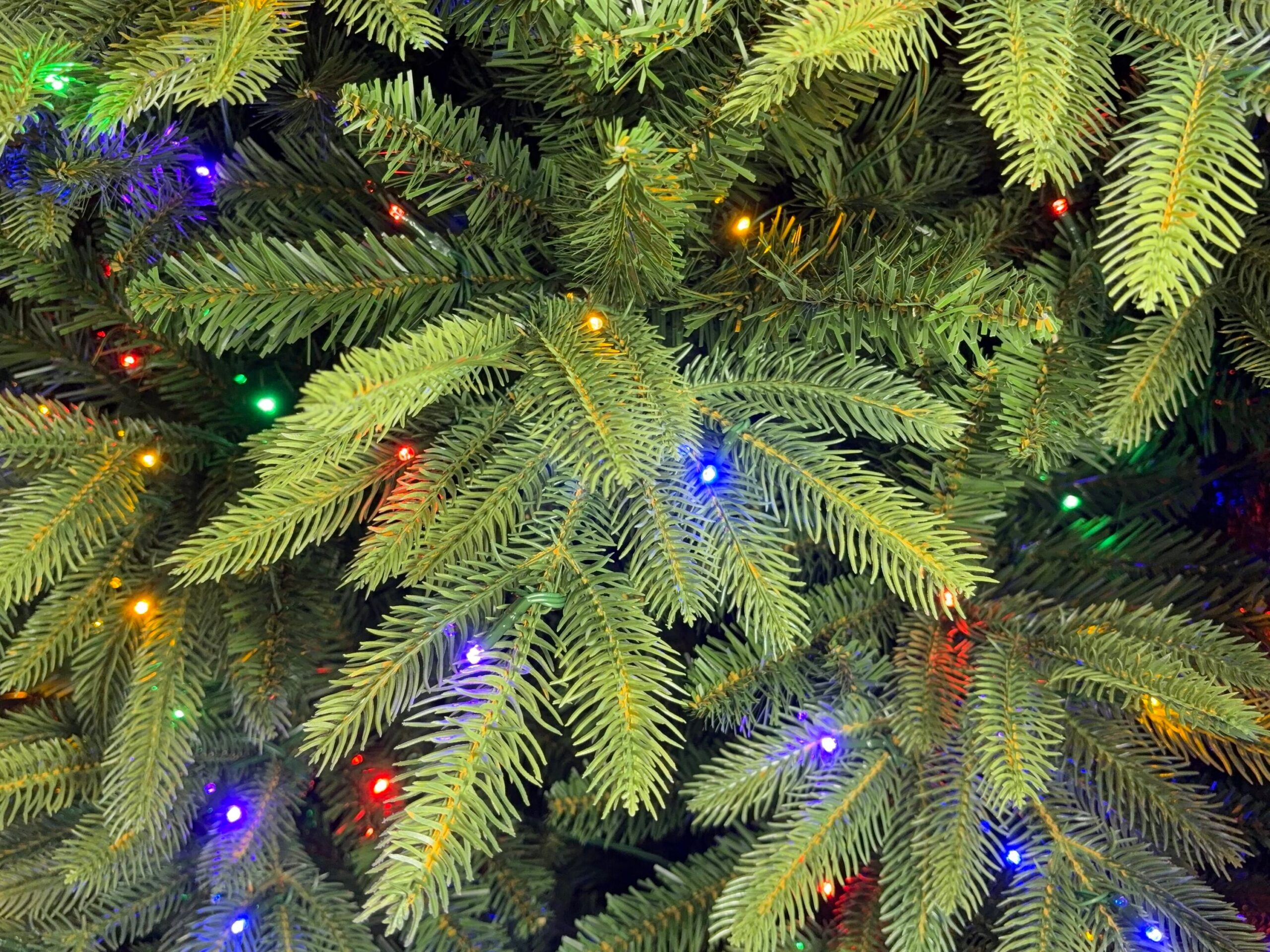 Holiday Living 9-ft Parque Pre-lit Artificial Christmas Tree with Color Changing LED Lights
