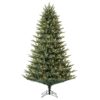 GE 7.5-ft Montana Fir Pre-lit Artificial Christmas Tree with White LED Lights