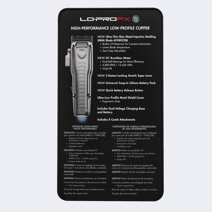 BaBylissPRO FXONE LO-PROFX Low-Profile Professional Hair Clippers