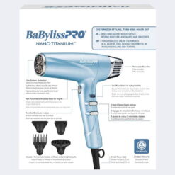 BaBylissPRO Nano Titanium Professional High-Speed Dual Ionic Hair Dryer