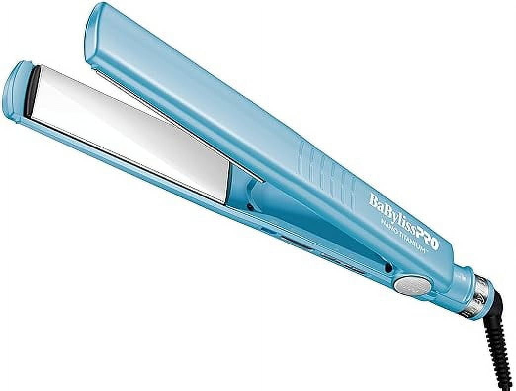 BaBylissPRO Nano Titanium 1 1/4" Dual Ionic Flat Iron Hair Straightener