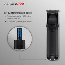 BaBylissPRO FXONE BLACKFX Metal Professional Hair Trimmer