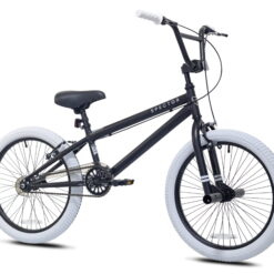 20" Kent Bicycles Spector BMX Bicycle, Fits Rider 4'2" - 5', Black/White, Child/Tween/Teen, Unisex
