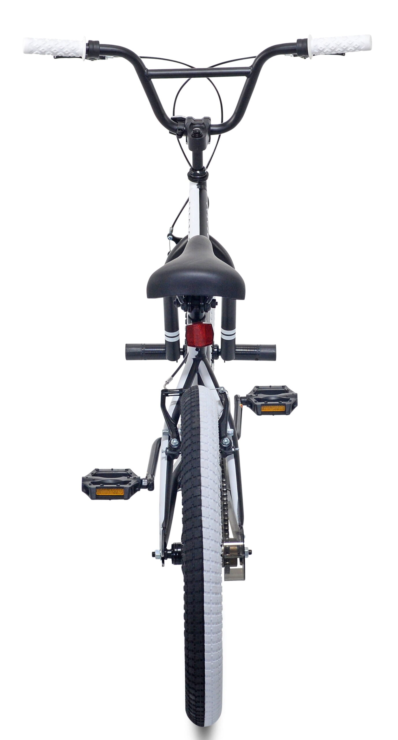 20" Kent Bicycles Spector BMX Bicycle, Fits Rider 4'2" - 5', Black/White, Child/Tween/Teen, Unisex