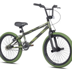 20" Kent Incognito BMX Kids Bicycle, Child Ages 7-13 Years, Green Camouflage