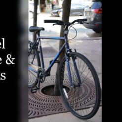 700c Kent Thruster Fixie Bike, 700c Wheels, Adults Ages 14+, Blue