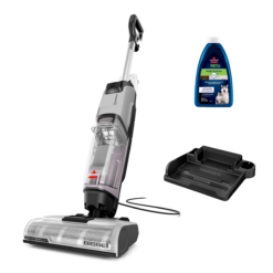 BISSELL CrossWave Edge, Corded, Multi Surface Hard Floor Cleaner Wet Dry Vacuum with Zero-Gap Edge Cleaning Technology, Self Cleaning Cycle, Pet Multi-Surface + Febreze Trial Formula, 4157