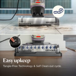 BISSELL CrossWave Edge, Corded, Multi Surface Hard Floor Cleaner Wet Dry Vacuum with Zero-Gap Edge Cleaning Technology, Self Cleaning Cycle, Pet Multi-Surface + Febreze Trial Formula, 4157