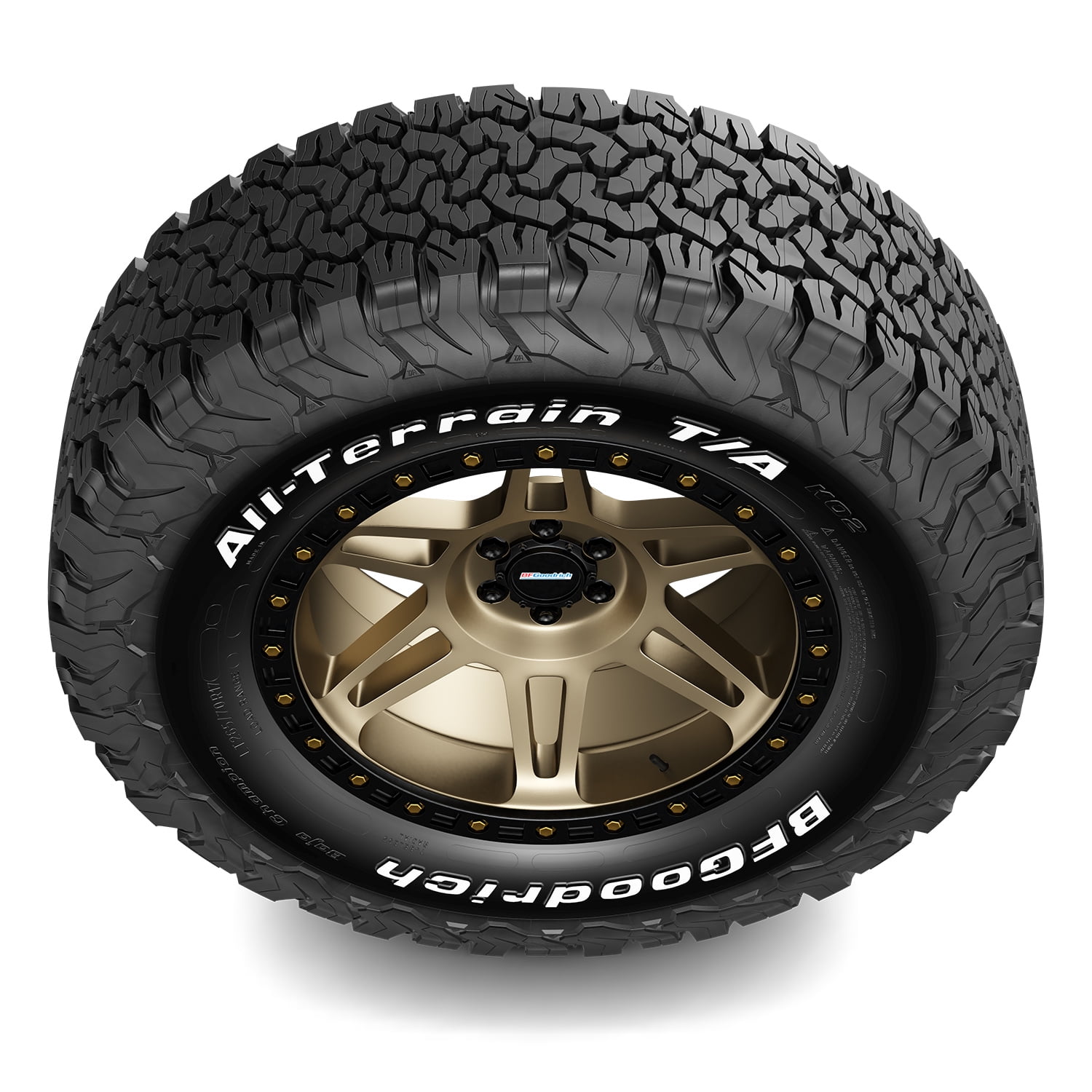 BFGoodrich All-Terrain T/A KO2 All Terrain 37X13.5R18 128R E Light Truck Tire