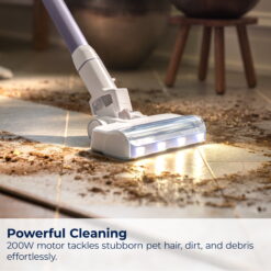 BISSELL PowerClean 200W Self-Standing Cordless Stick Vacuum, Carpet, Area Rugs, Hard Floor, Uphosltery, Tangle Free Brush Roll, Removeable Battery, Up to 40 minute run time, 4172