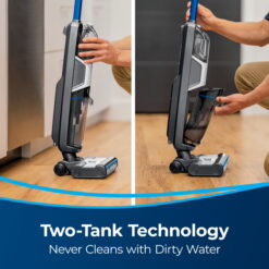 Bissell Crosswave HF3 Cordless Wet/Dry Vacuum Cleaner and Mop, Multi-Surface and Hardwood Floor Cleaner, 3654