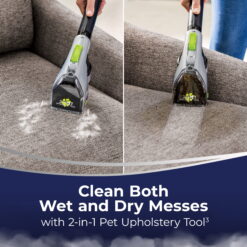 BISSELL Revolution HydroSteam Carpet Cleaner, 3428