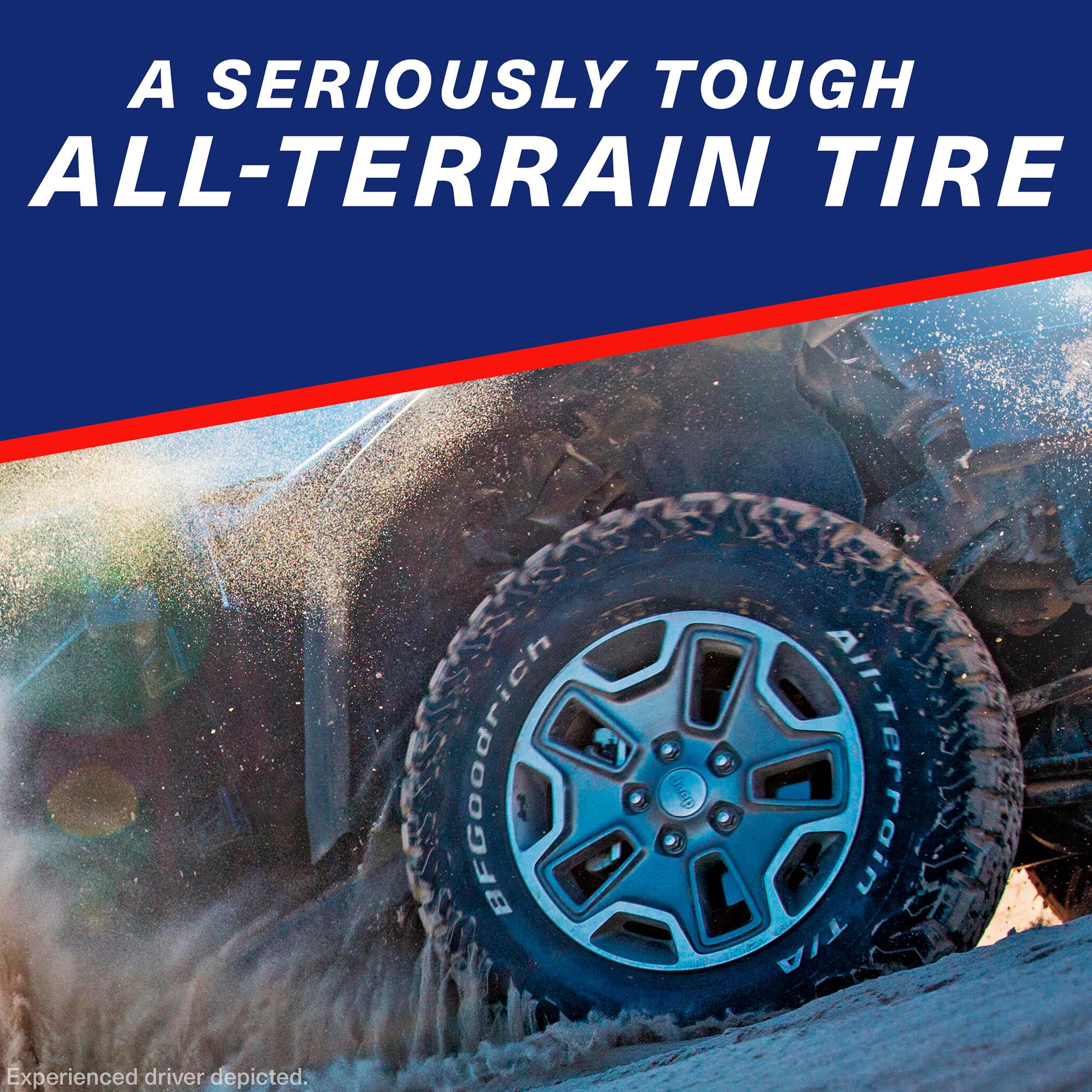 BFGoodrich All-Terrain T/A KO2 All-Season LT215/65R16/D 103/100S Tire