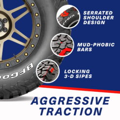 BFGoodrich All-Terrain T/A KO2 All-Season LT215/65R16/D 103/100S Tire