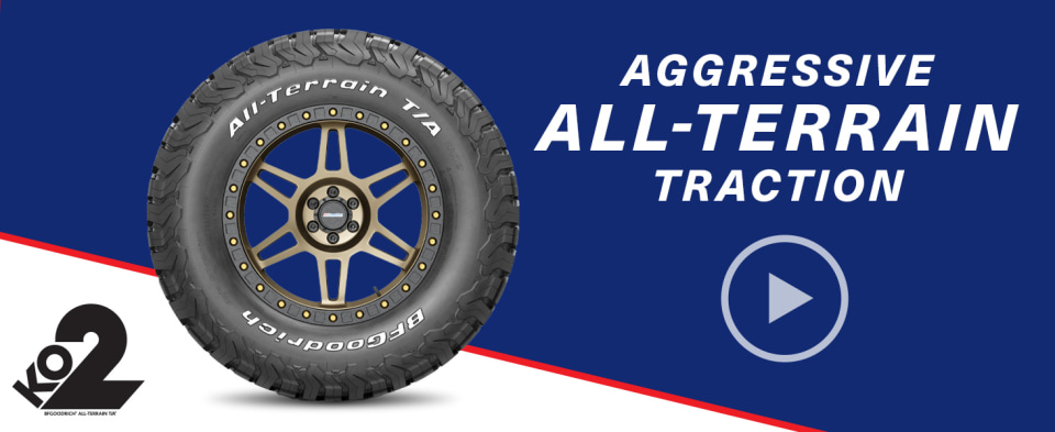BFGoodrich All-Terrain T/A KO2 All-Season LT215/65R16/D 103/100S Tire