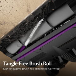 BISSELL PowerLifter Allergen Lift-Off, Bagless, Upright Vacuum, Pet Friendly, HEPA, Powerful Suction, Lift-Off Detachable Pod, Tangle Free Brush Roll, 4082W, Black & Purple