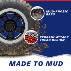 BFGoodrich Mud-Terrain T/A KM3 UTV All-Season 29x11.00R14NHS/8PR Q Tire