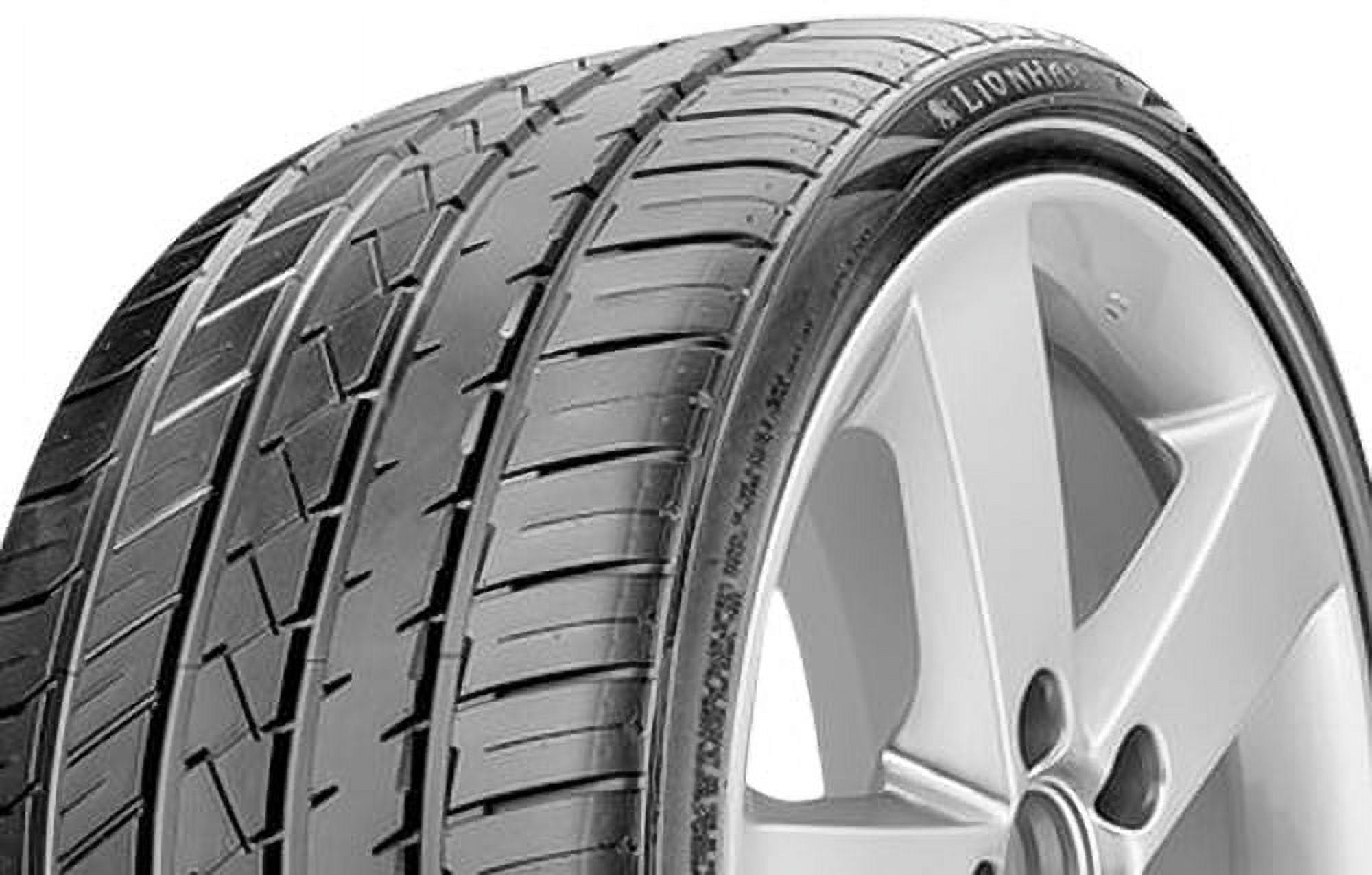 285/40R22 Lionhart LH-Five 110V XL Black Wall Tire