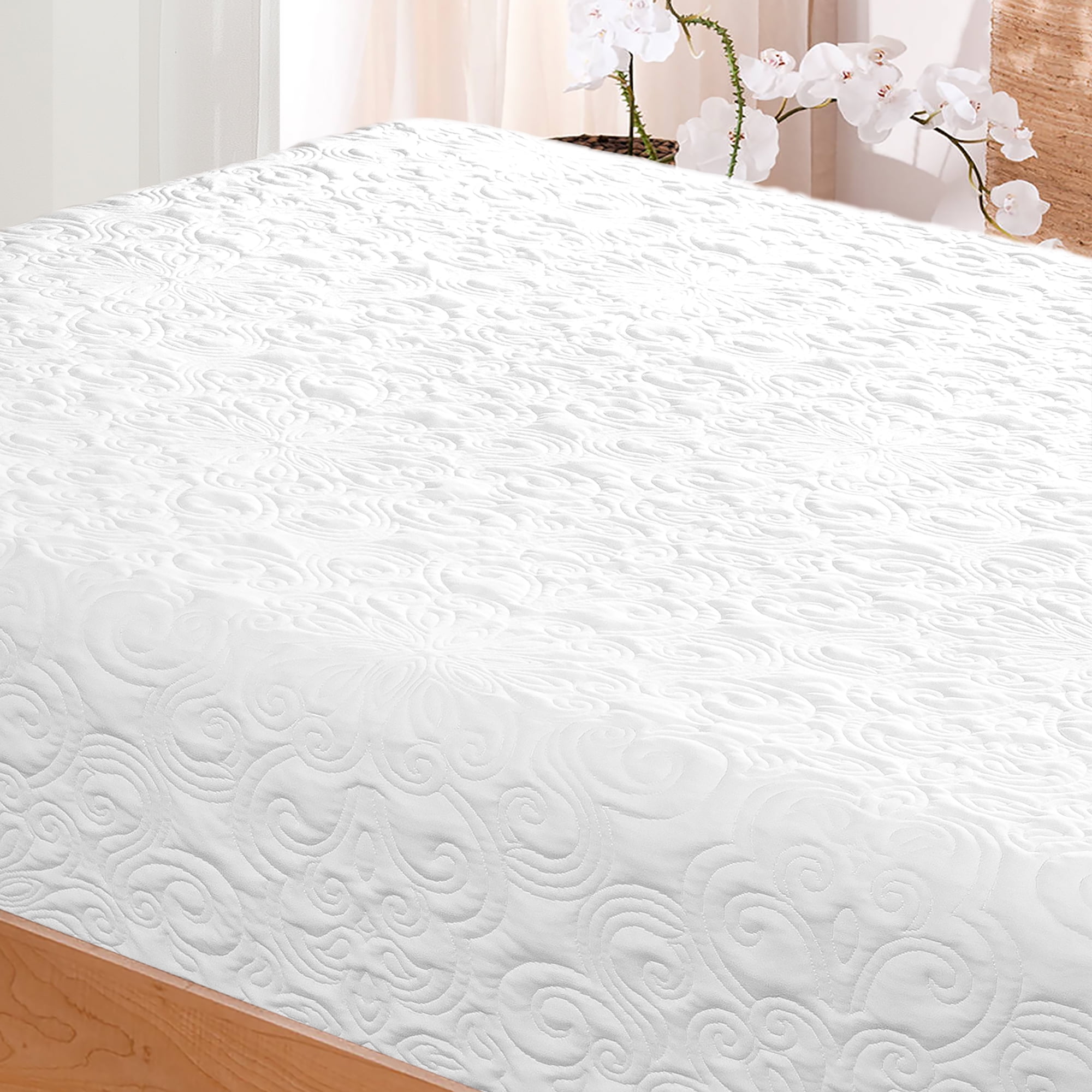 Zinus Spa Sensations Serenity 10" Queen Medium Tight Top Memory Foam Mattress