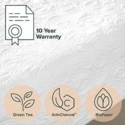 Zinus Spa Sensations Serenity 12" Memory Foam Mattress, King
