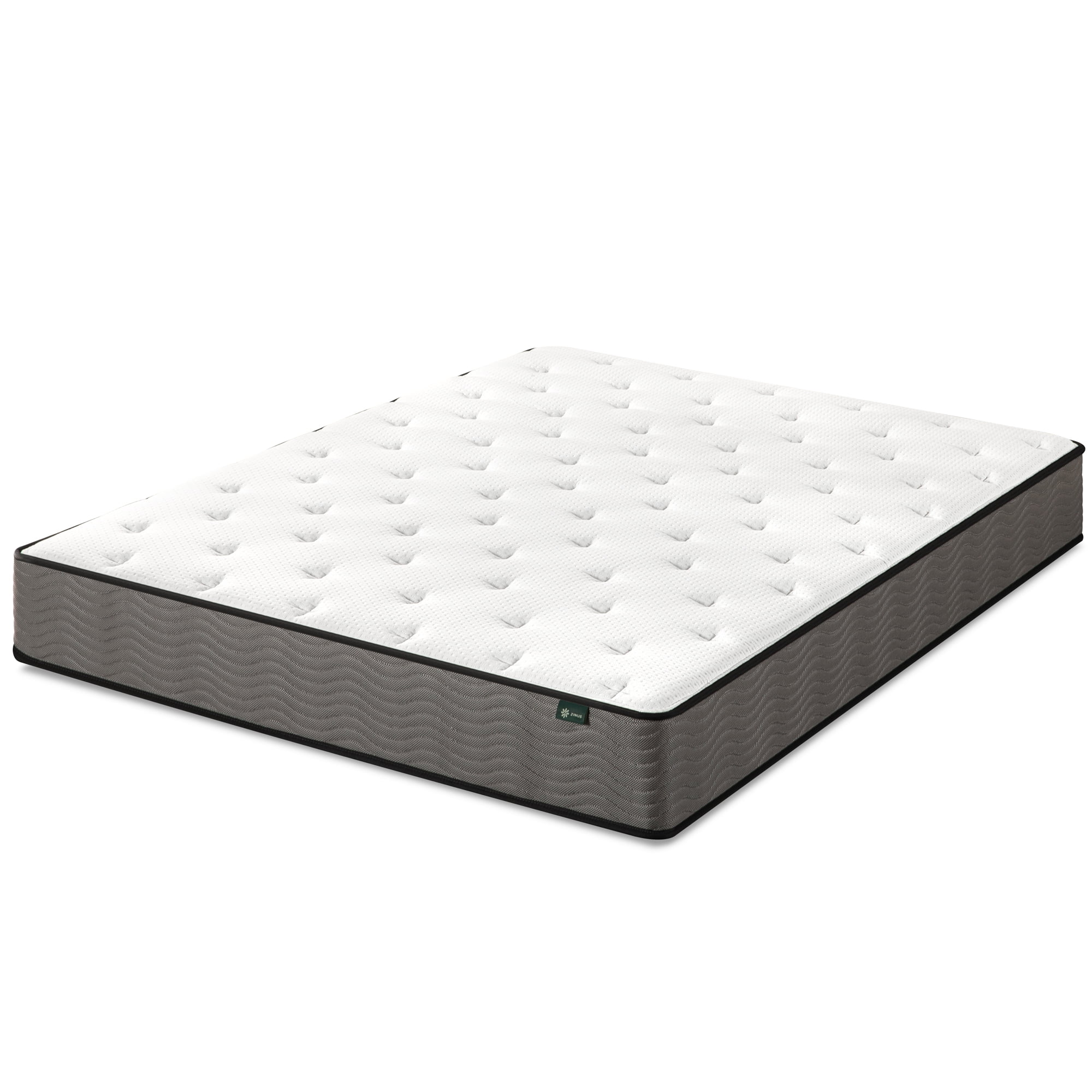 Zinus Support Plus 10" King Tight Top Medium Hybrid Mattress with Comfort Foam and Pocket Springs