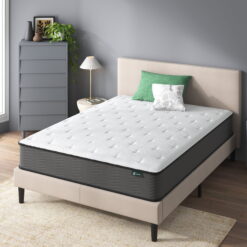 Zinus Support Plus 10" Full Tight Top Medium Hybrid Mattress with Comfort Foam and Pocket Springs