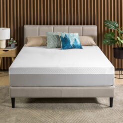 Zinus Cooling Airflow 10" Hybrid Mattress in a Box, Adult, King