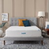 Lucid Refresh Queen Tight Top 12" Firm Gel Memory Foam Mattress with Gel Infusion and Ventilation