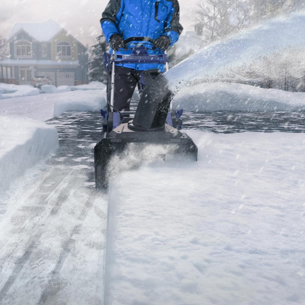 Kobalt 80-volt 22-in Single-stage Push Battery Snow Blower 6 Ah (Battery Included) (Charger Included)