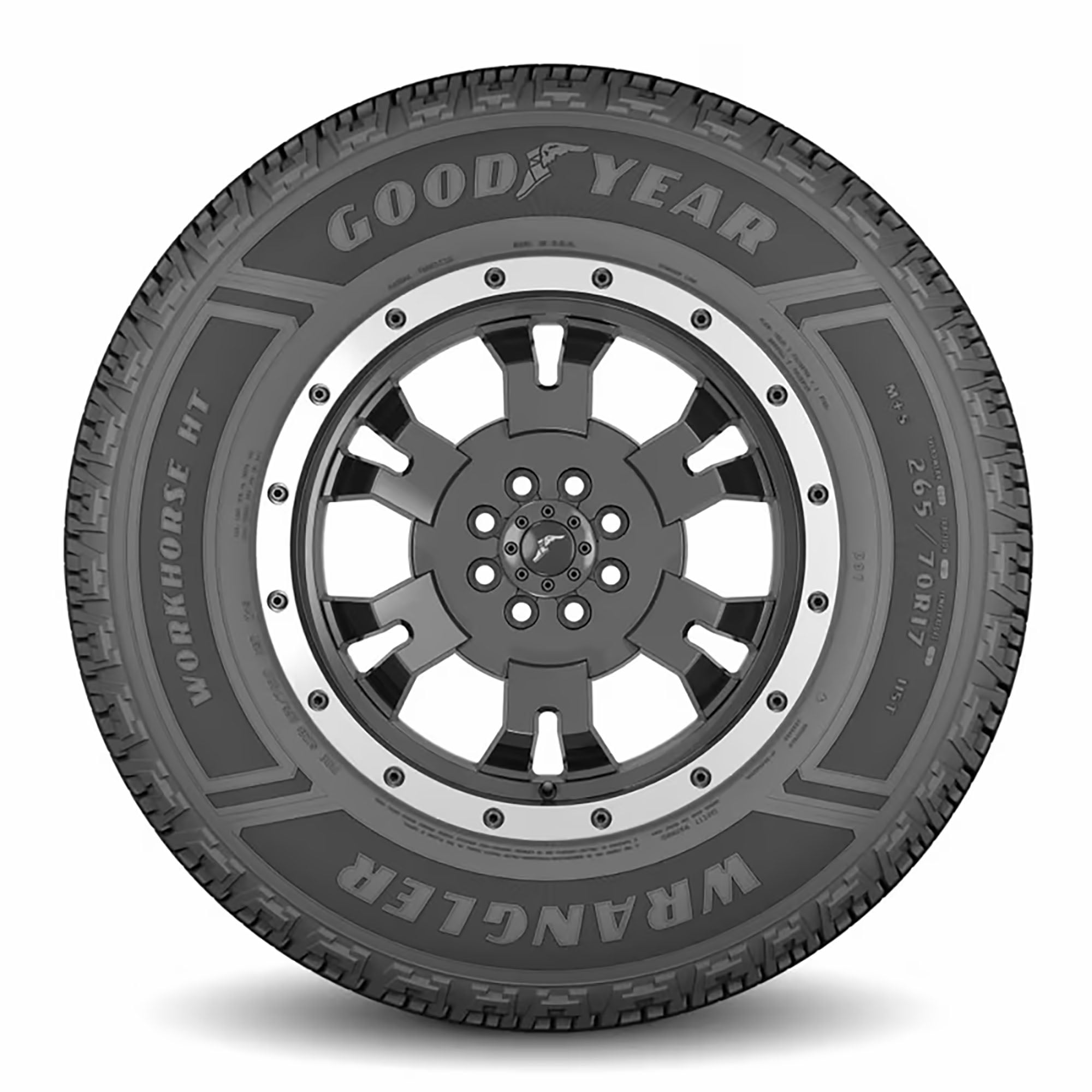 Goodyear Wrangler Workhorse HT All Season 195/75R16C 107/105R D Light Truck Tire