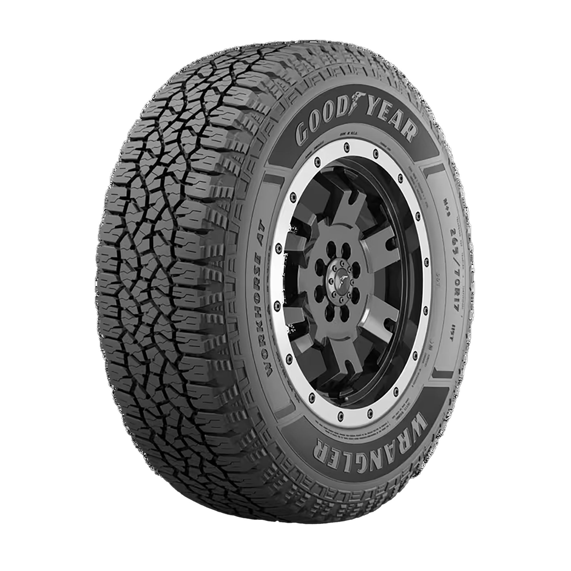 Goodyear Wrangler Workhorse AT All Terrain LT245/70R17 119/116S E Light Truck Tire