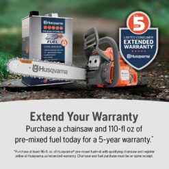 Husqvarna 460 Rancher 60.3-cc 2-cycle 24-in Gas Chainsaw