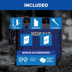 Kobalt Whisper 2500 -Watt Single Fuel (Gasoline) Inverter Generator