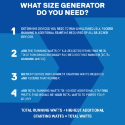Kobalt Whisper 2500 -Watt Single Fuel (Gasoline) Inverter Generator