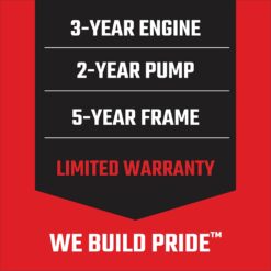 CRAFTSMAN Craftsman (50-State) 3400-PSI 2.4-GPM Cold Water Gas Pressure washer with 4 Spray Tips