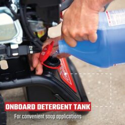 CRAFTSMAN Craftsman (50-State) 3400-PSI 2.4-GPM Cold Water Gas Pressure washer with 4 Spray Tips
