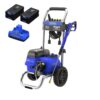 Kobalt 3000-PSI 2-GPM Cold Water Battery Pressure washer with 5 Spray Tips 4 Ah (Battery Included) (Charger Included)
