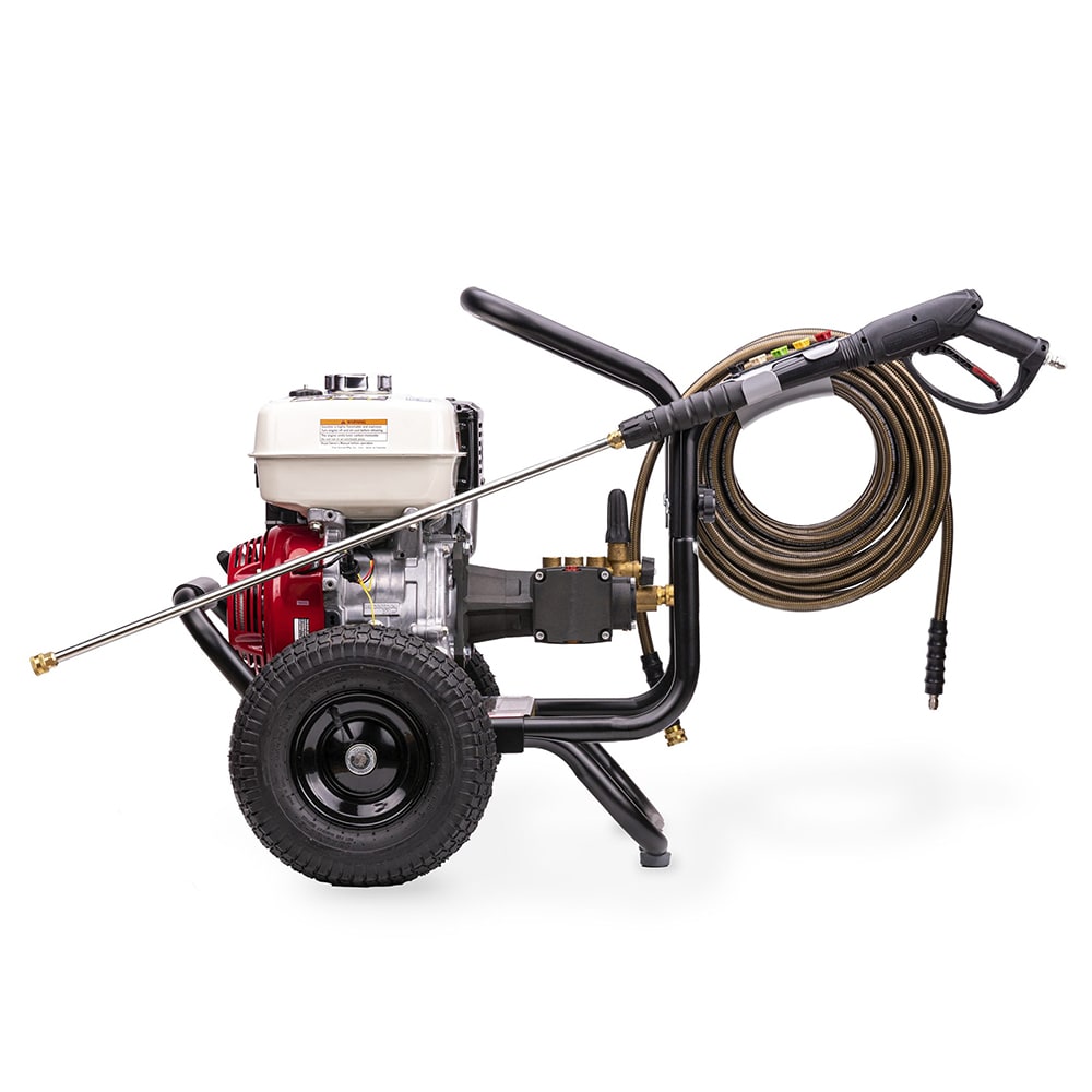 SIMPSON 3.5 GPM Powershot 4000-PSI 3.5-GPM Cold Water Gas Pressure washer with 4 Spray Tips