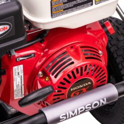 SIMPSON 3.5 GPM Powershot 4000-PSI 3.5-GPM Cold Water Gas Pressure washer with 4 Spray Tips